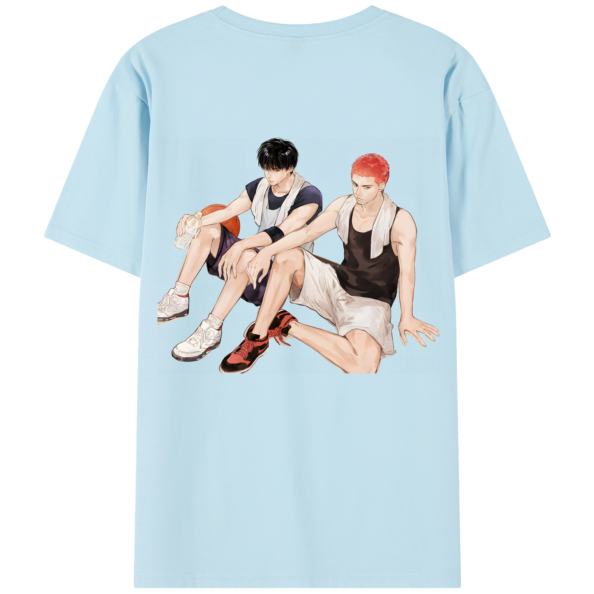 （画像用） SLAM DUNK／スラムダンク 綿100％半袖Tシャツ（背面プリント）